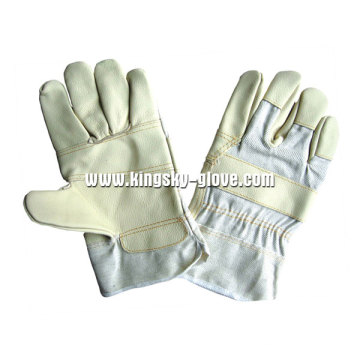 Patched Palm Furniture Leather Glove-4020